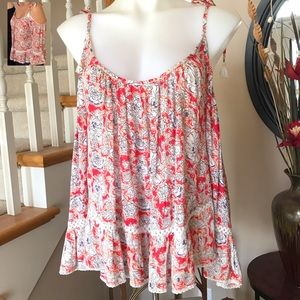 Super Cute Cold Shoulder Boho Top